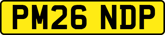 PM26NDP