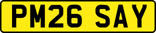PM26SAY