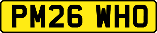 PM26WHO