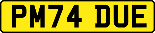 PM74DUE