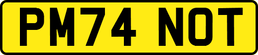 PM74NOT