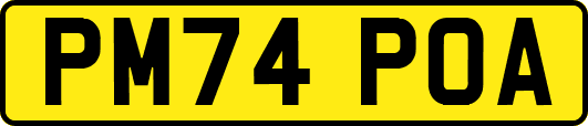 PM74POA
