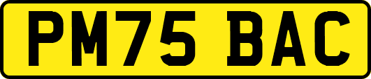 PM75BAC