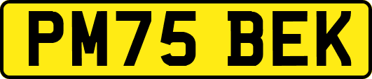 PM75BEK