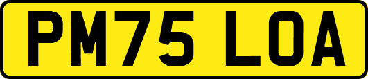 PM75LOA