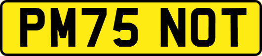 PM75NOT