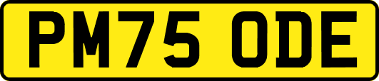 PM75ODE