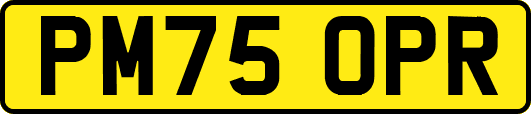 PM75OPR