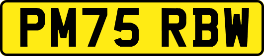PM75RBW