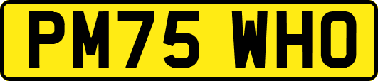 PM75WHO