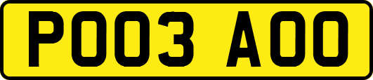 PO03AOO