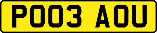 PO03AOU