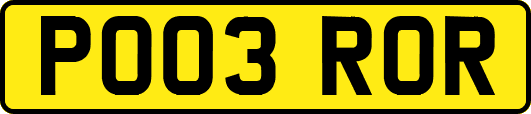 PO03ROR