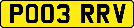 PO03RRV
