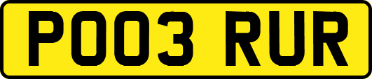 PO03RUR