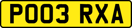 PO03RXA