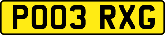 PO03RXG