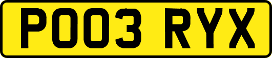 PO03RYX