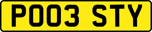 PO03STY
