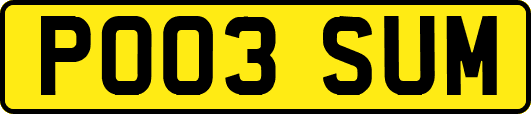 PO03SUM