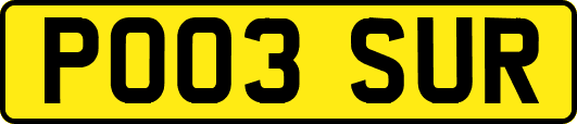 PO03SUR
