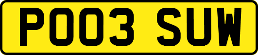 PO03SUW