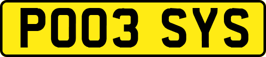 PO03SYS