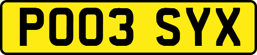 PO03SYX