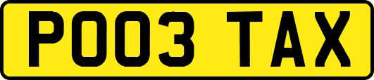 PO03TAX