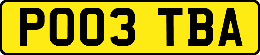 PO03TBA