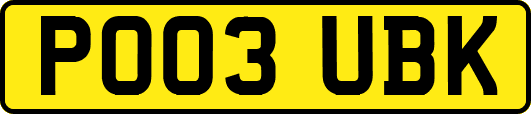 PO03UBK