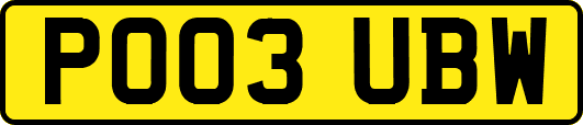 PO03UBW