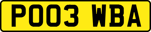 PO03WBA