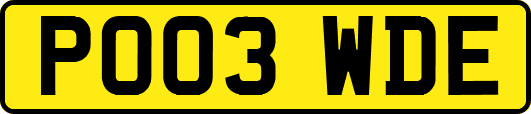 PO03WDE