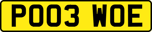 PO03WOE