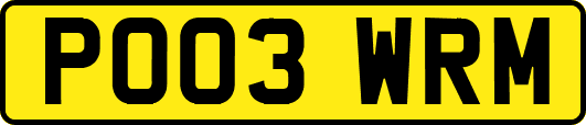 PO03WRM