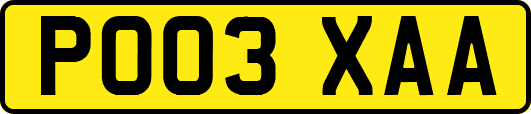 PO03XAA