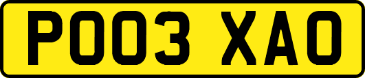 PO03XAO