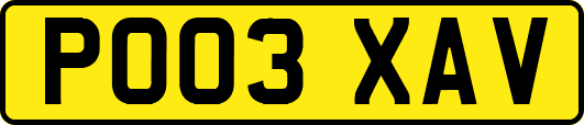 PO03XAV