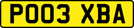 PO03XBA