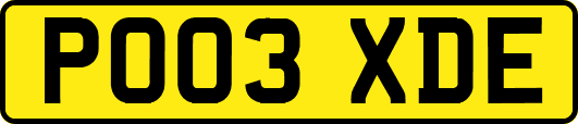 PO03XDE