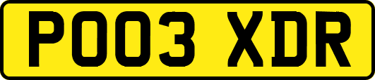PO03XDR