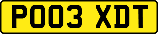 PO03XDT