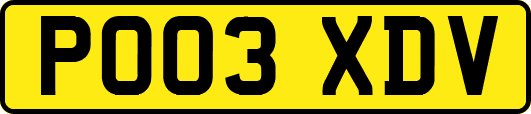 PO03XDV