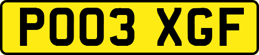 PO03XGF
