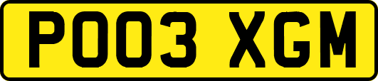 PO03XGM