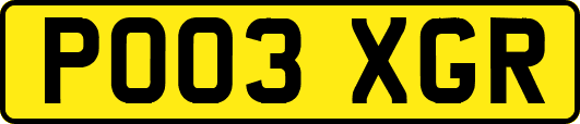 PO03XGR