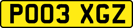 PO03XGZ