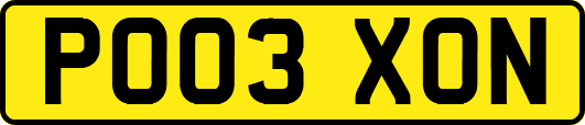 PO03XON