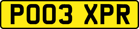 PO03XPR